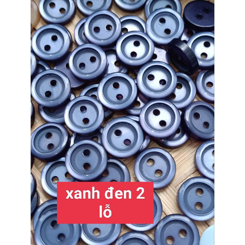 Gói 20 gam nút sơ mi size 1.2cm