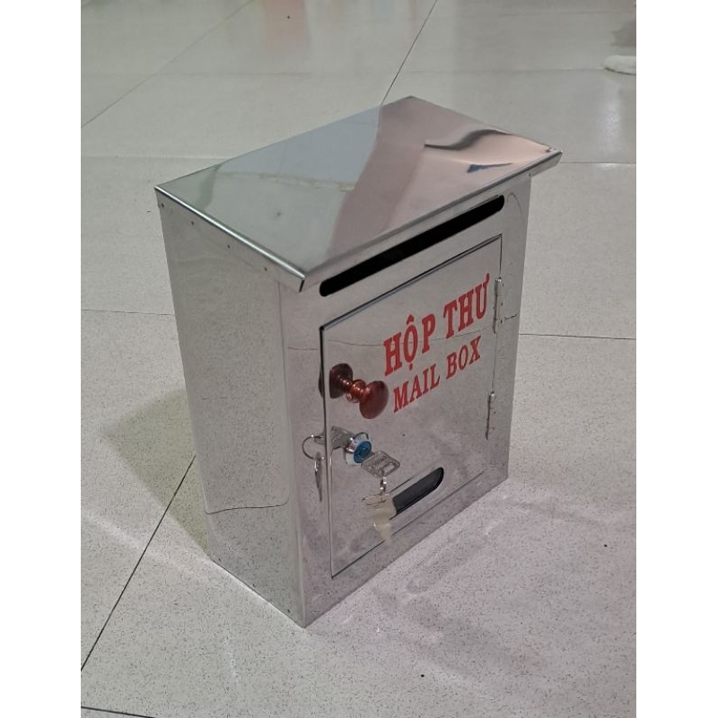Hộp thư báo inox.Hộp thư góp ý. Thùng đựng thư.