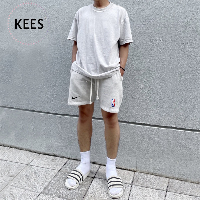 Quần Short Nba Basketball Nỉ - Vải Chất Cao Cấp QSN Xám