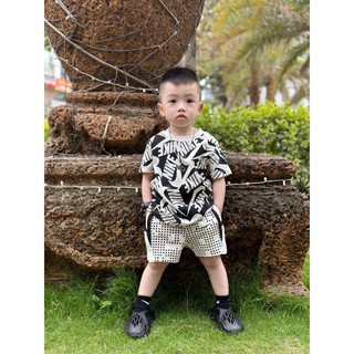 Bộ Short thể thao mix cao cấp bé trai