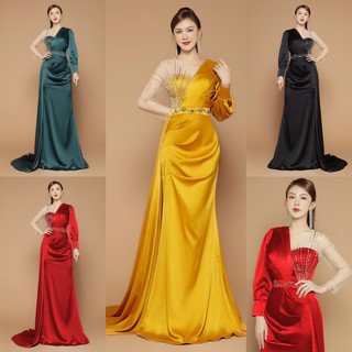 SIZE >70KG ĐẦM DẠ HỘI TAY PHỐI LƯỚI KẾT ĐÁ