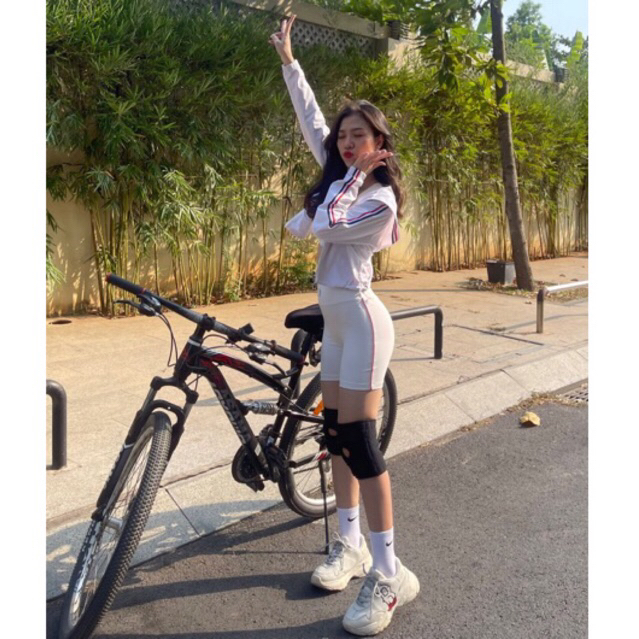 Quần Black Funoff Short - Biker short dáng ngắn nữ mùa hè năng động