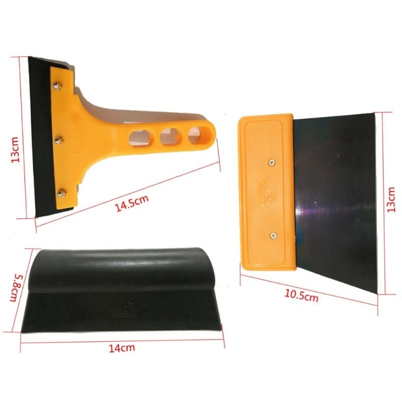 Bộ dán film phim cách nhiệt decal 7 chi tiết dụng cụ chuyên nghiệp