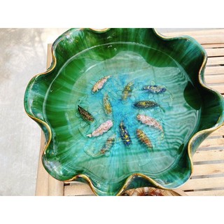 Cá Koi thủy sinh 1 con ( thạch anh phủ nhựa)