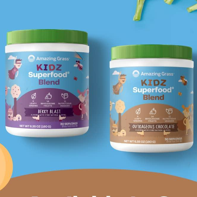 Bột siêu thực phẩm hữu cơ cho bé Amazing