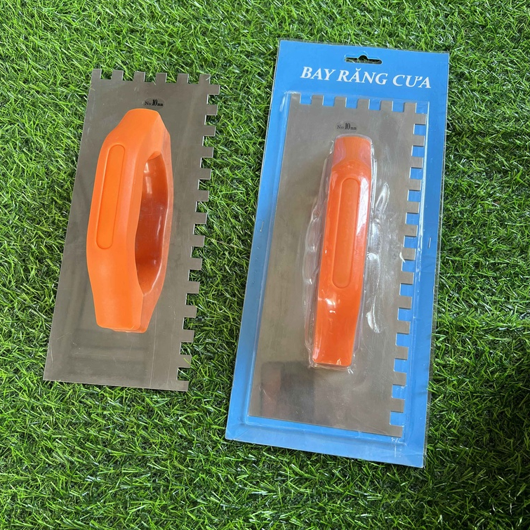 Bay răng cưa ốp lát gạch INOX chất lượng cao chuyên dùng ốp gạch tường và lát gạch nền - răng cưa 10mm*10mm