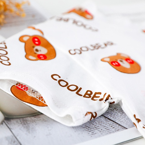 Set quần yếm kaki con gấu bé trai bé gái áo thun tay ngắn MINTSCLOSET Mint's Closet đồ cho bé 1 2 3 4 tuổi - YE5108
