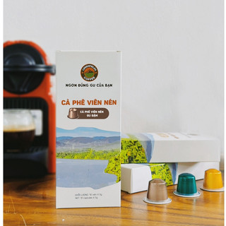 Cà phê viên nén gu đậm Greenfields Coffee dành cho máy Nespresso (hộp 10 viên) MẪU MỚI