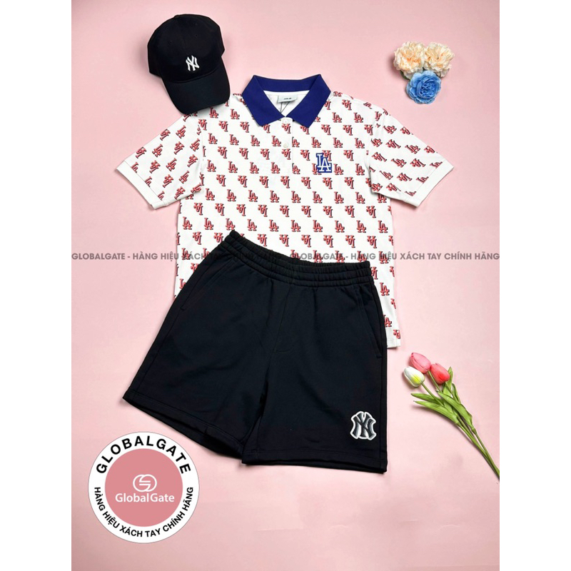 Áo polo MLB monogram ss23