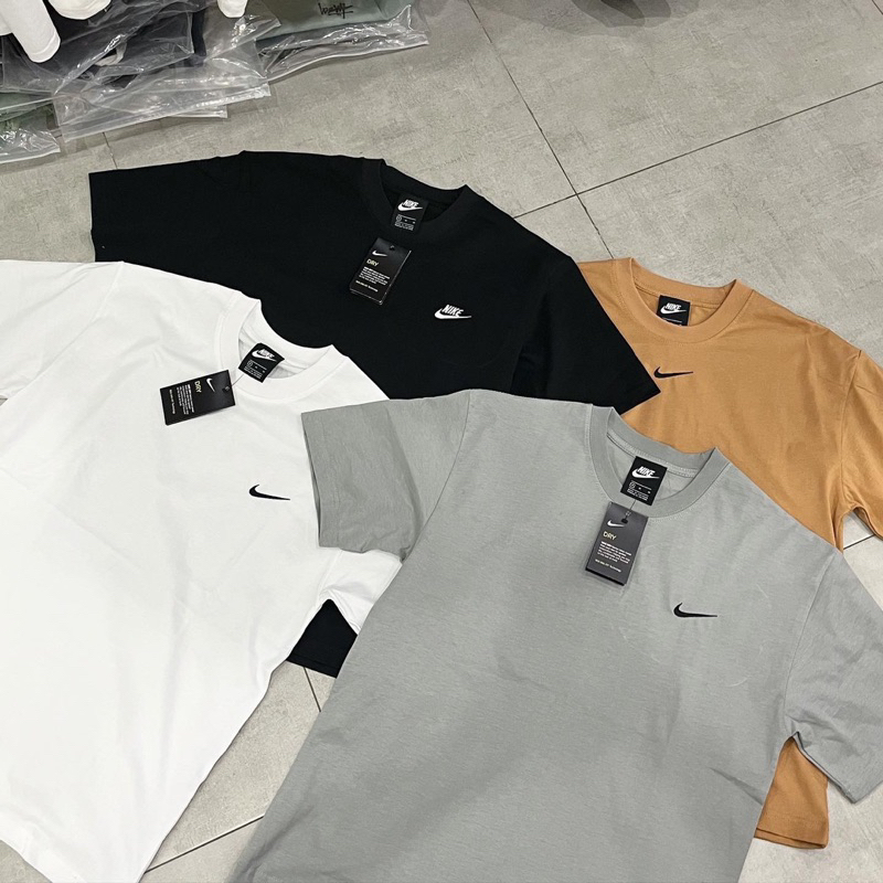 Áo trơn logo full màu