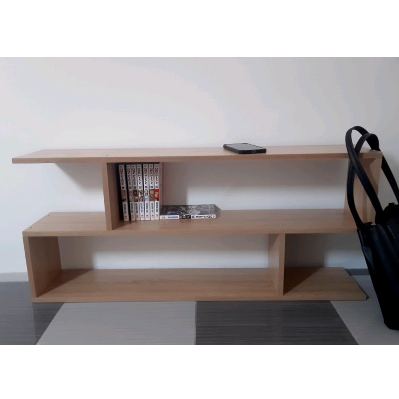 Kệ tivi gỗ để sàn dài 1m MDF hình chữ Z