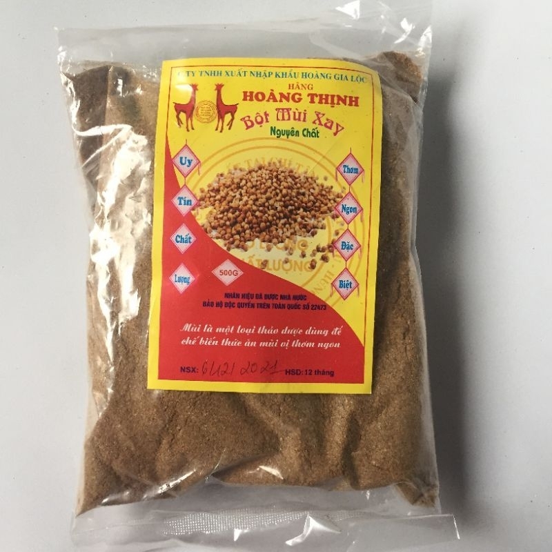Bột Mùi Xay Bột Ngò Nguyên Chất Gói 500g