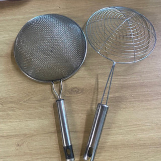 Vợt hớt , chao rây lọc trà lọc bã inox , chao dày thưa, dụng cụ nhà bếp