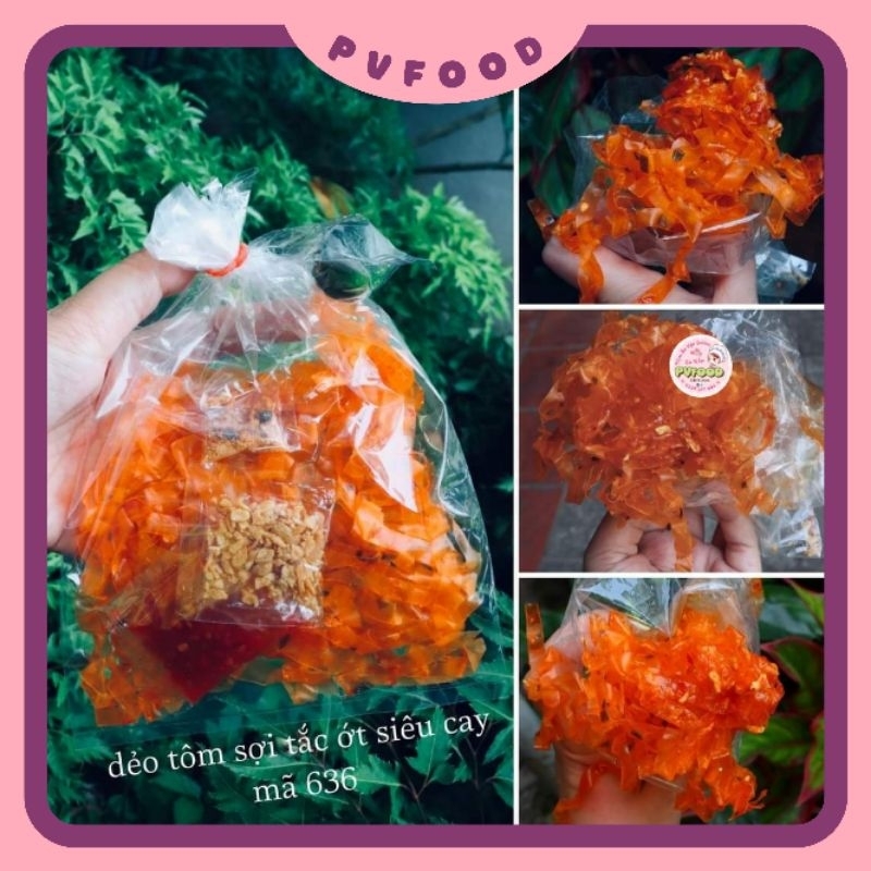 Bánh Tráng Dẻo Tôm Sợi Tắc Ớt Siêu Cay