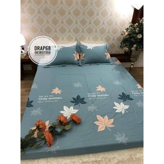 Bộ ga gối cotton 100% - Mềm mại thoáng mát, an toàn cho da