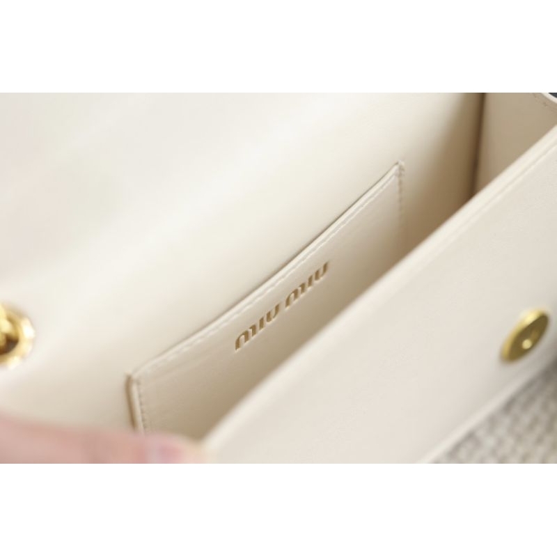 Túi xách Miu.Miu xinh xỉu sz20cm -2 màu fullbox code hãng