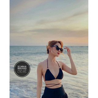 🌈 set 3 món váy midi đi biển bigsize🌈