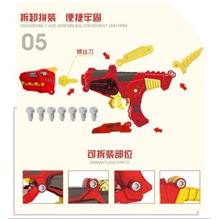 Bộ ráp siêu nhân điện long biến hình