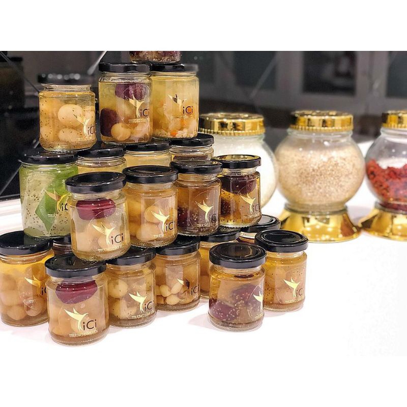 Combo 20 hũ 100ml tròn.