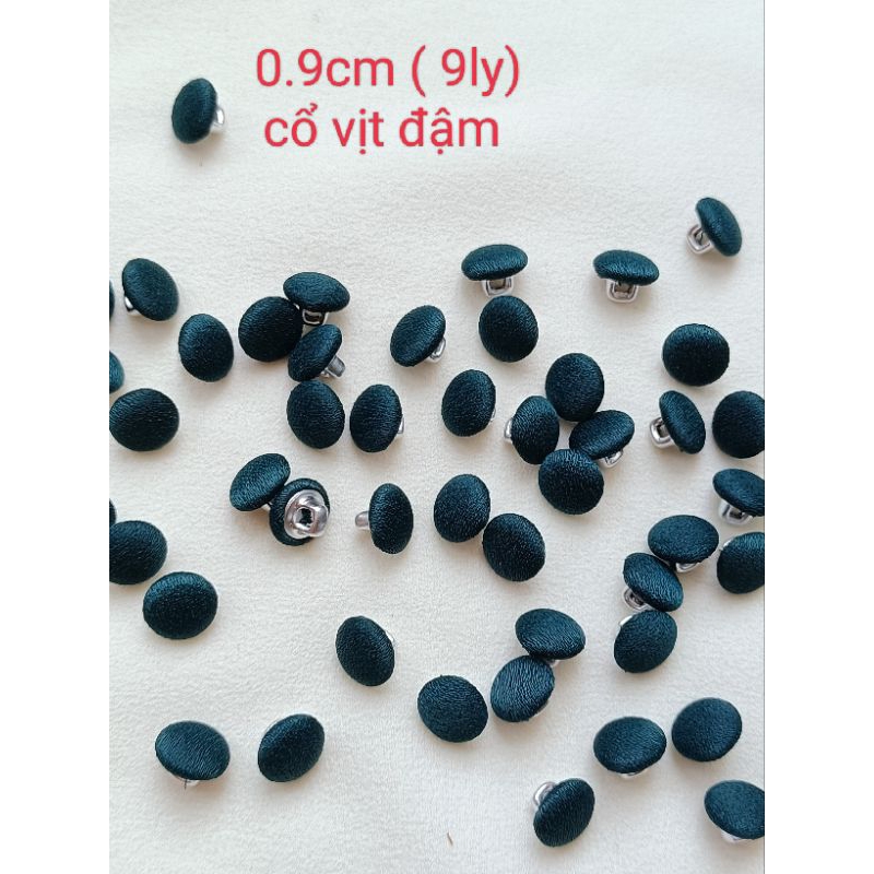 GÓI 50 NÚT BỌC VẢI SIZE 0.9cm