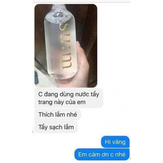 nước tẩy trang sữa rửa mặt sum37