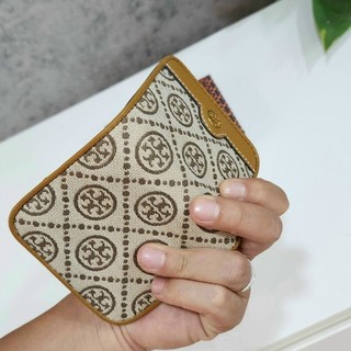 T0RY BURCH - NEW ✨Ví T Monogram Jacquard siêu đẹp