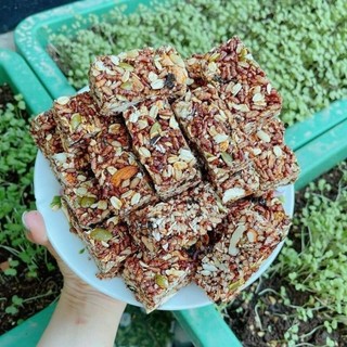 Thanh Gạo Lứt Mix Hạt