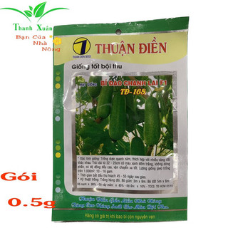 Hạt giống bí đao chanh lai f1 gói 0.5g
