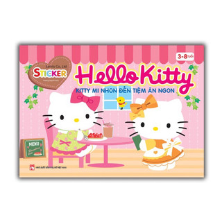 Sách - (Combo 5 cuốn) Sticker Hello Kitty (3-8 Tuổi)