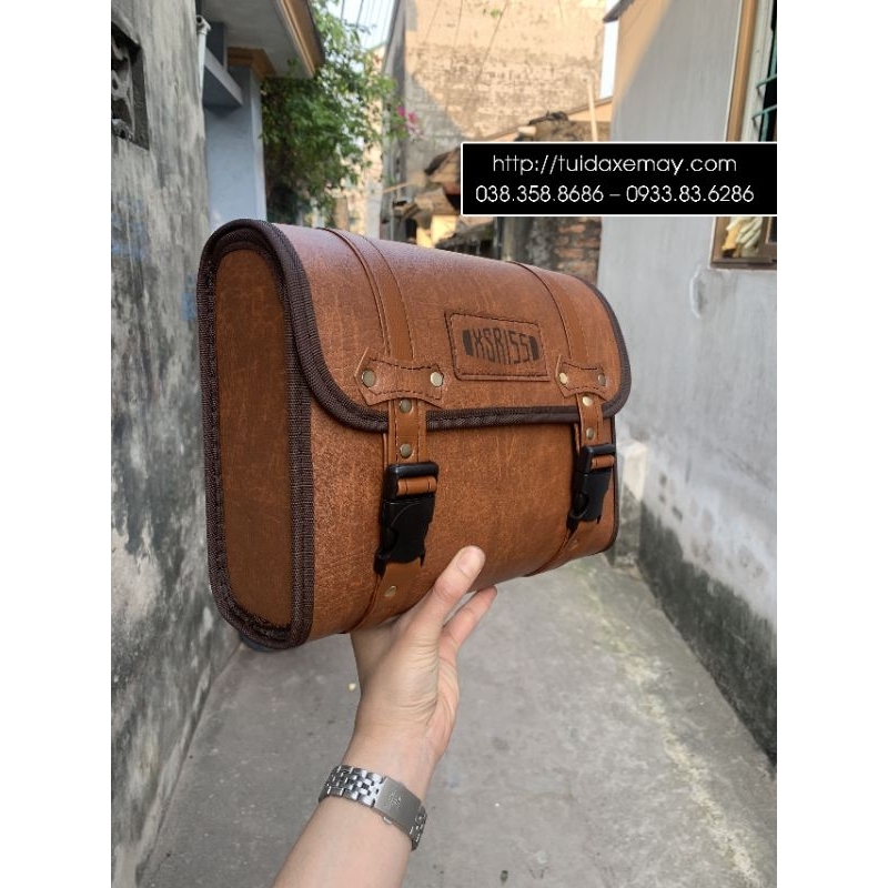 TÚI TREO XE MÁY XSR 155 CÓ TEM, KÍCH THƯỚC 28cm * 22cm * 10cm