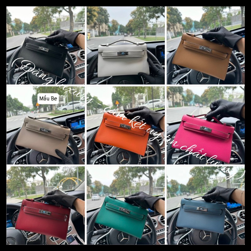 ✅ Túi QUAI DẸT 22Cm - Bản SPSL - da espom nhân tạo