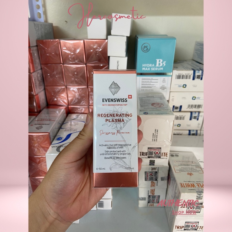 Serum Phục Hồi Da -EVENSWISS PLASMA REGENERATING 50ml (Huyết tương phục hồi da)