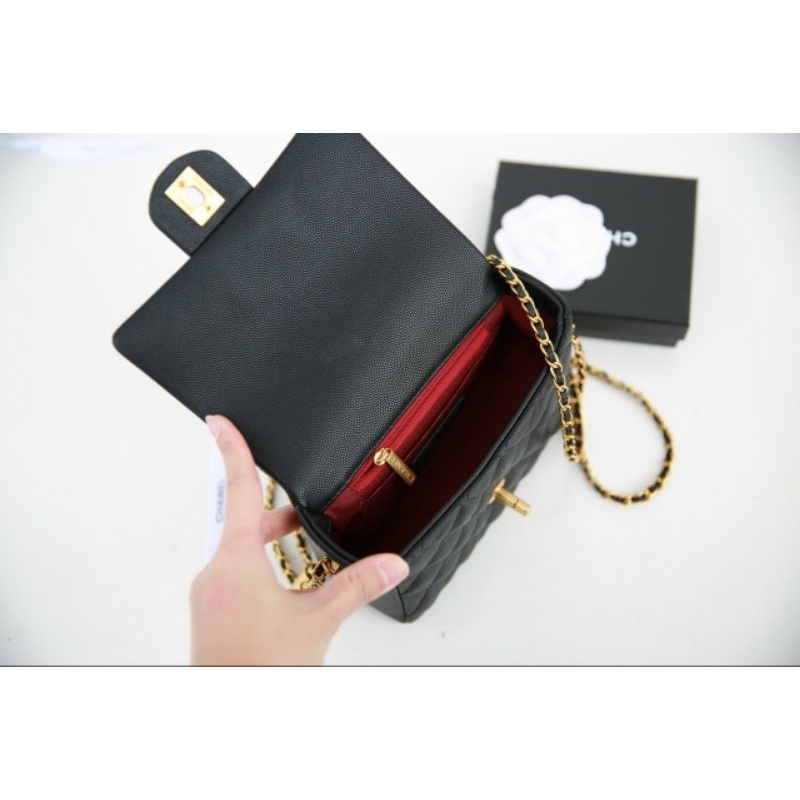 Túi clasic new họp nam châm sz 17