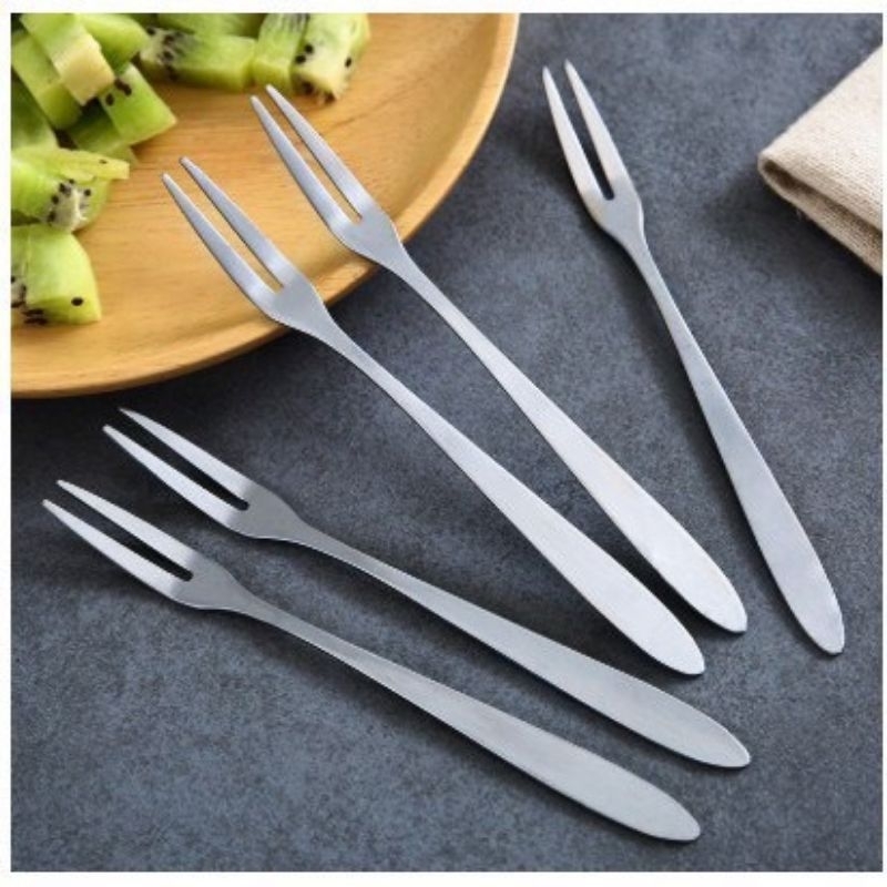 Nĩa xiên trái cây - nĩa ăn ốc inox