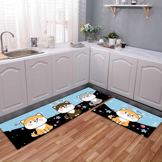 Thảm bếp cute combo 2 tấm
