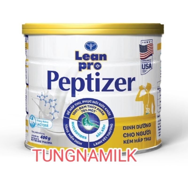 SỮA ĐẠM THỦY PHÂN LEANPRO PEPTIZER cho người kém hấp thu