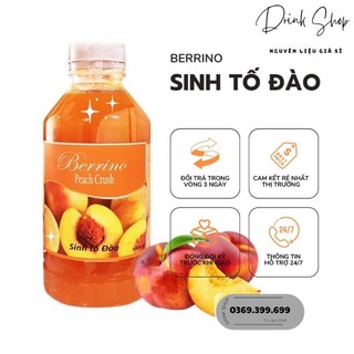 Sinh tố berrino đào - chai 1l