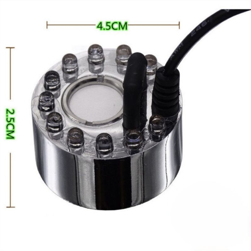 Đèn tạo khói chuyển màu + phun sương cho hồ cá và hòn non bộ