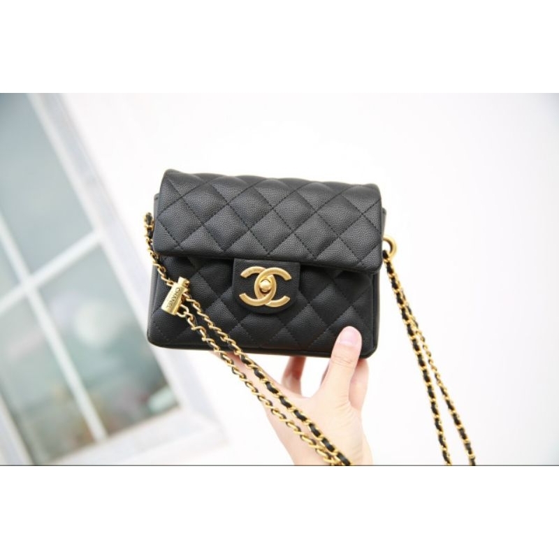 Túi clasic new họp nam châm sz 17