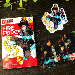 Truyện tranh - Fire Force - Tập 1 (Tặng Bookmark + Card PVC)