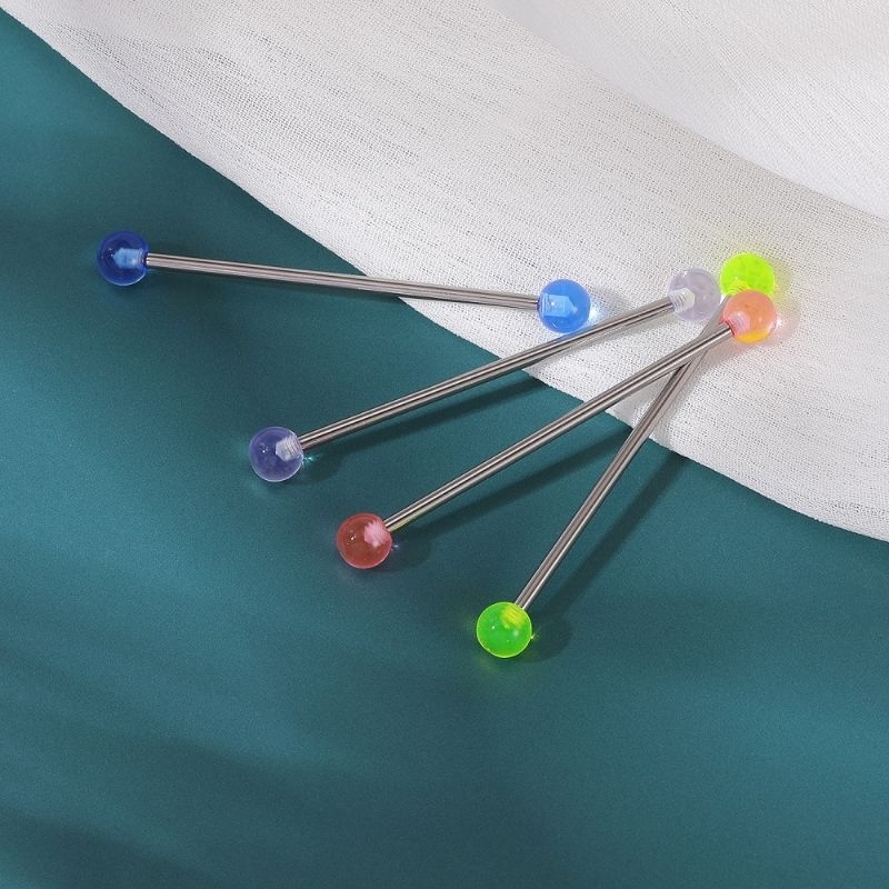 Khuyên Tai Bi Tròn - Khuyên thép y tế - Khuyên tai đơn giản - Khuyên xỏ tai