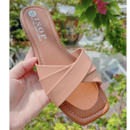 Dép lê quai chéo cực xinh - B37