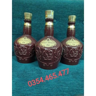 VỎ CHAI RƯỢU CHIVAS 24, [NEW 99%]