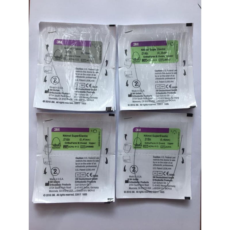 Dây cung Niti 3M vuông