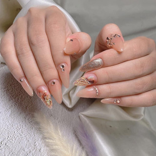 Miếng dán tạm móng úp nail, keo dán tạm móng úp nailbox miếng 10 ngón - V&K Beauty