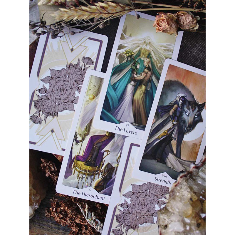 Bộ bài Heavenly Bloom Tarot  @gocdoquyen