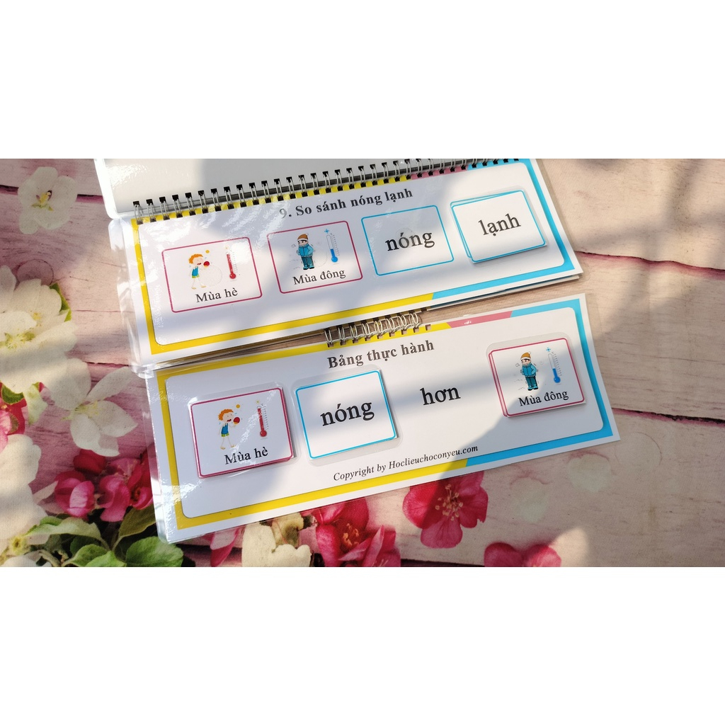 Học Liệu So Sánh Tương Phản Giúp Bé Phát Triển Tư Duy