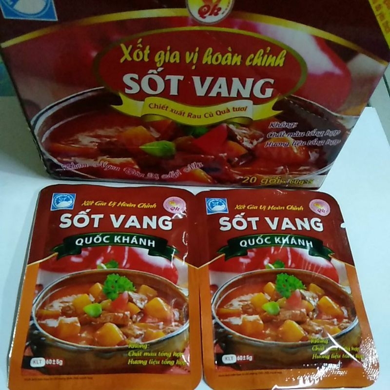 Gi vị sốt vang quốc khánh 60gr