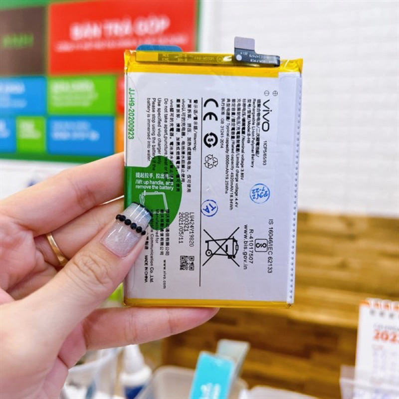 Pin Vivo Y19 / Y5s / Z5i 5000mAh / B-61