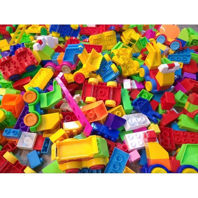 Lego công trình cho bé túi 1kg